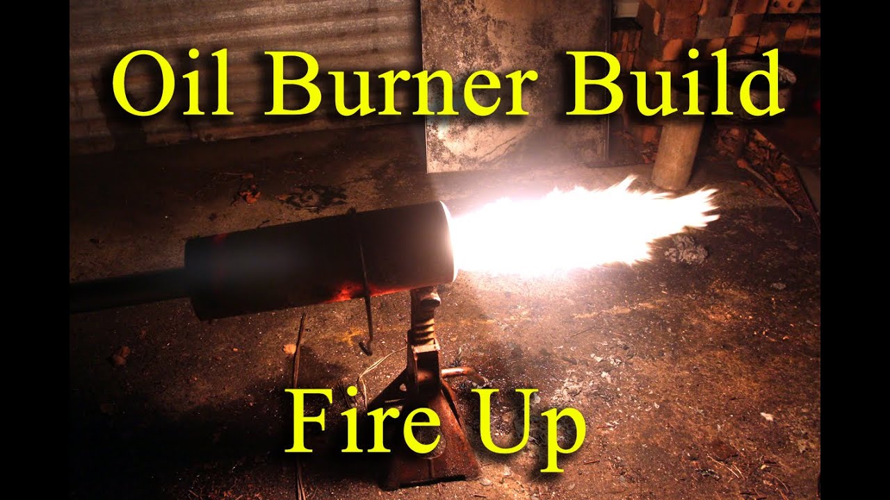 Torpedo Oil Burner Build fire up