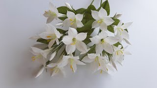 How To Make Beautiful Paper Flower / Paper Flower / Góc nhỏ Handmade