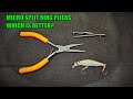 Best Micro Split Ring Pliers for Ultralight Lures - Mukai Split Ring Opener  vs Smith Pincette 