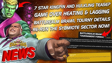 7* Kingpin + Hulkling in Tourny - Toekomstige release? | Game Lagging-update van Kabam & meer [MCN]