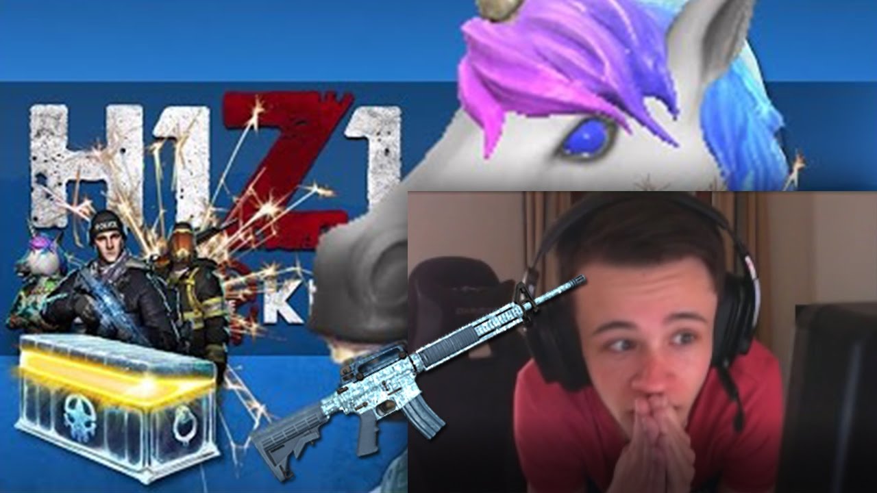 H1Z1: FROSTBITE CRATE OPENING - Frostbite AR-15 is real?