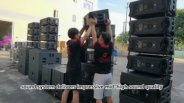 LA 110p single 10 inch active line array sound system.