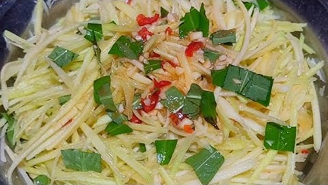 Nhà có xoài làm món này ăn là ghiền