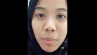 hijab comel vc