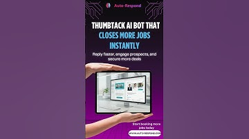 Thumbtack AI Bot That Closes More Jobs Instantly