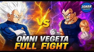 Omni Vegeta Vs Ultra Ego Vegeta 🔥 Full Fight | Dragon Ball TTT Mod | Zohan Gaming