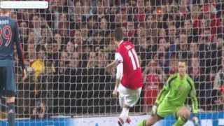 [HD] Mesut Ozil Missed a Goal of Penalty ~ Arsenal vs Bayern Munich [19/02/2014]