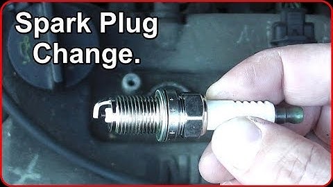 Spark Plug Change - Nissan Micra
