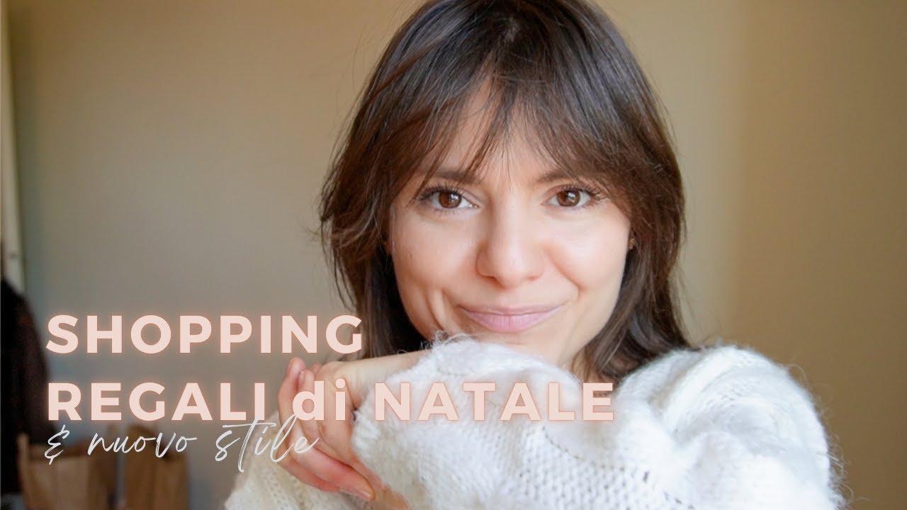 SHOPPING, REGALI DI NATALE E NUOVO STILE