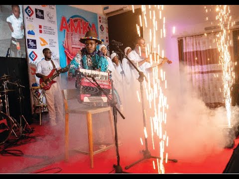 KOMANDO. Tryphon Evarist performing live on His Amka Album Launch Zanzibar.