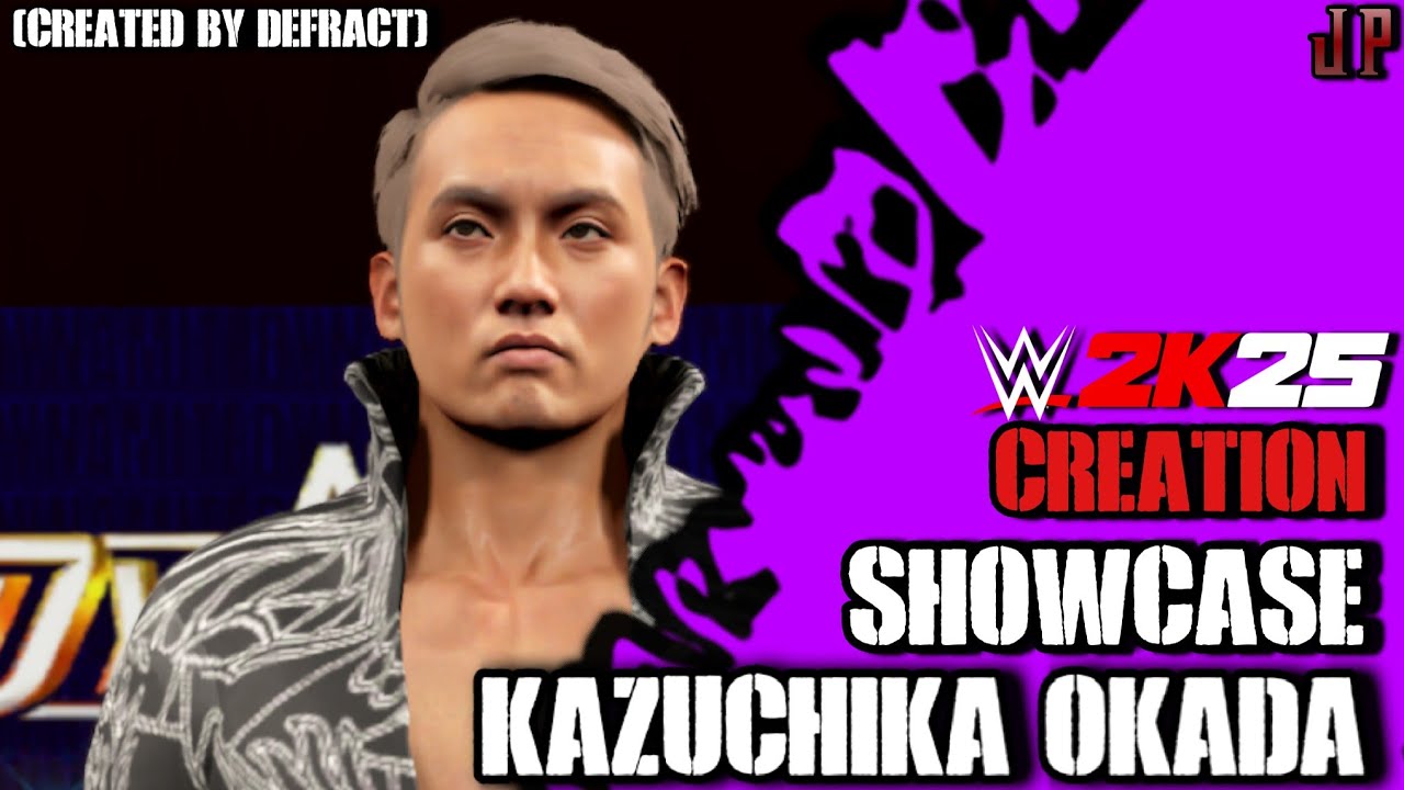 WWE 2K25 Creation Showcase: Kazuchika Okada | (Created by Defract 