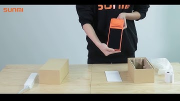 MALAYSIA SUNMI V1S Handheld PDA Android Unboxing