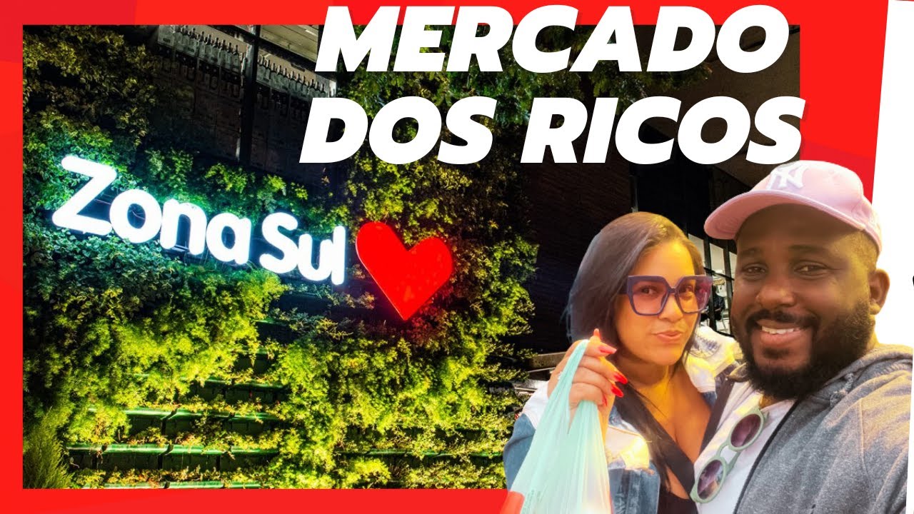 Fomos no Supermercado Zona Sul da Barra da Tijuca. Mercado de Rico!