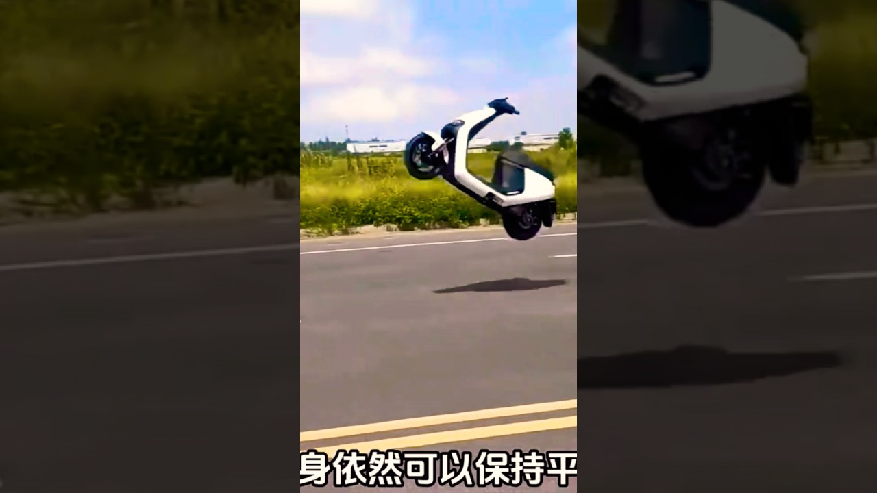 ninebot 9th electric motorcycle automatic driverless 