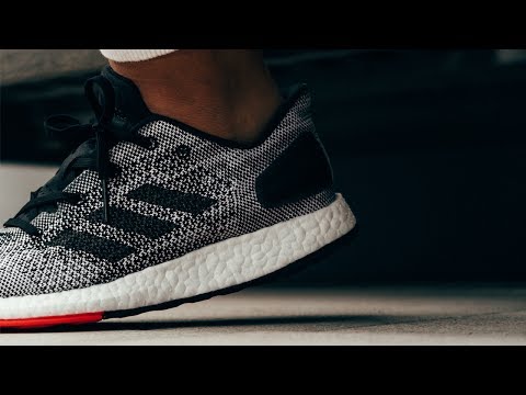 UNBOXING + FOOT ADIDAS PURE BOOST DPR YouTube