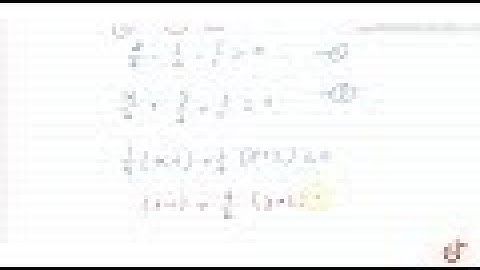 IIT JEE STRAIGHT LINES If `a , b ,c`  are in harmonic progression, then the straight line `((x/a)...