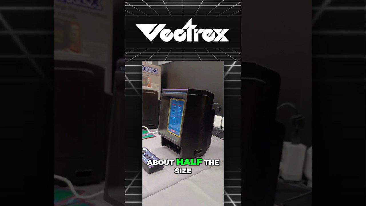 NEW Mini Vectrex Revealed at Gamescom 2025
