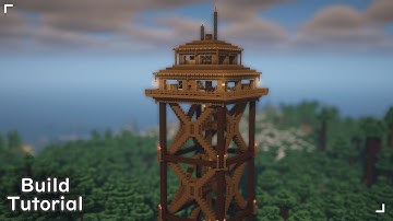 🔥 Firewatch Tower - 2025 Edition 🗼 | Minecraft Build Tutorial