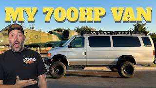 My Ultimate Van Build - U-Joint 4x4, J&K 700HP 6.0l Powerstroke E350. Part camper, part work truck.