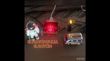 Semáforo con microbit. Nivel medio.