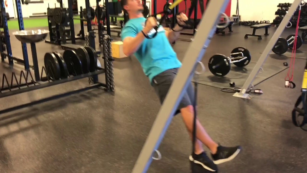 EricCressey.com: 1-leg TRX Inverted Row - YouTube