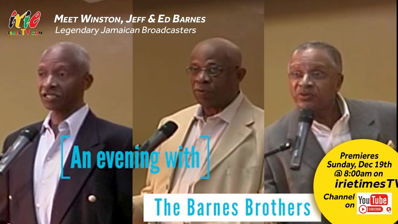 JEFF, WINSTON & ED BARNES - LEGENDARY BROADCASTERS - An evening