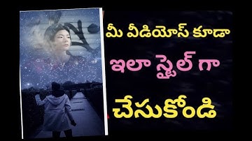 How to  edit video in pitu app |Telugu|| me  new #WhatsApp status flying mobile on photo ???