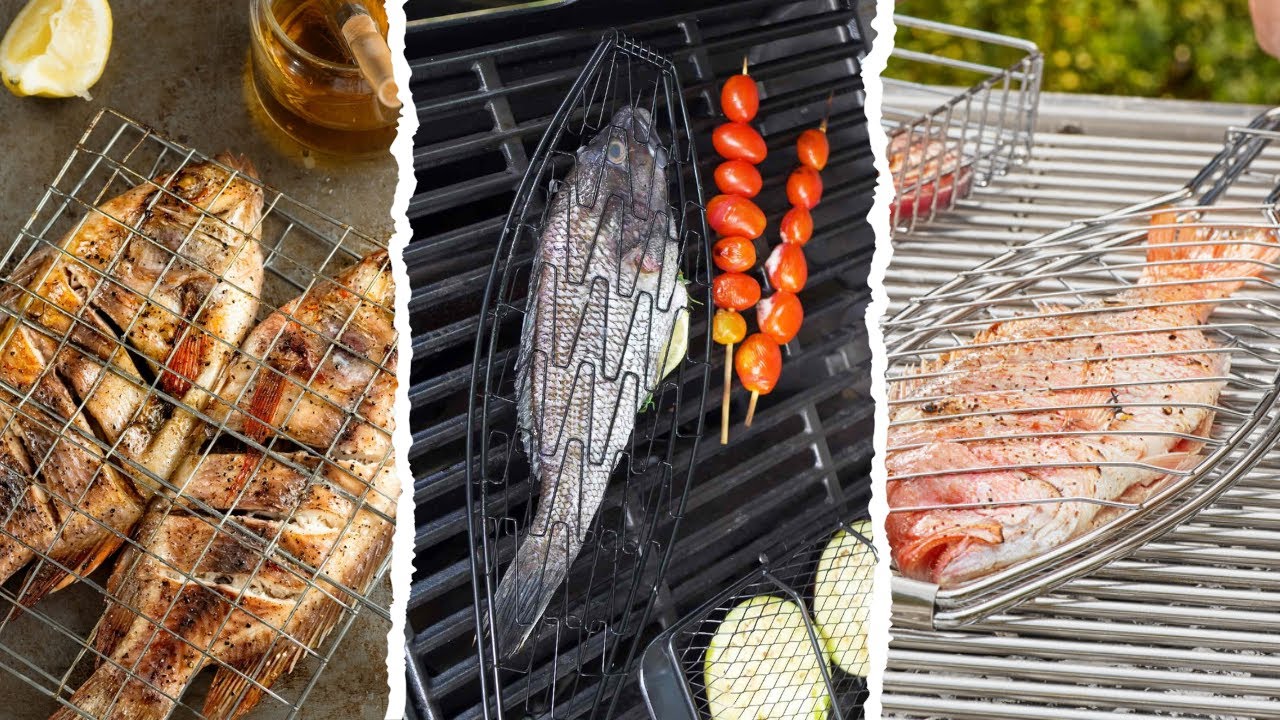 5 Best Fish Grilling Basket 2025! No More Sticking