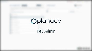 P&L Admin – Planacy Demo
