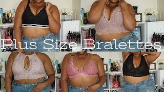 Plus Size Fashion Haul Bralettes Forever 21, Torrid, Charlotte Russe & Rue 21