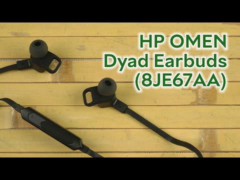 Розпаковка HP OMEN Dyad Earbuds (8JE67AA)