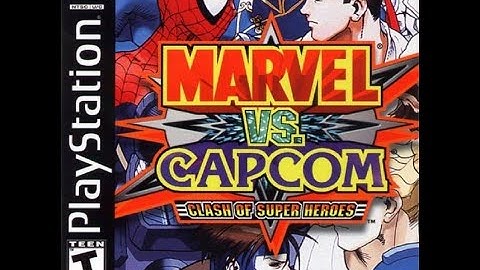 Marvel vs. Capcom: Clash of Super Heroes (PSX)- Ryu Playthrough 1/2