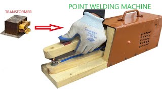 Homemade Ideas From Old Microwave -  How to Make Spot Welding Machine Using A Microwave Transformer