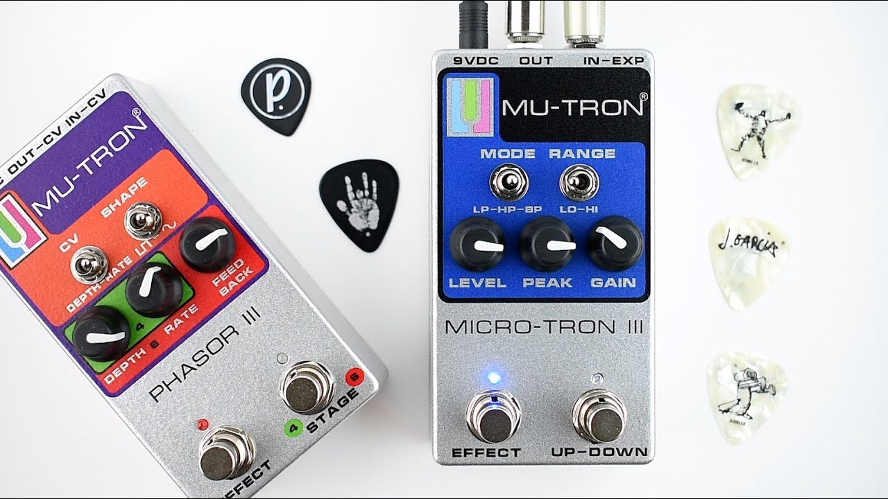 Mu-Tron Micro-Tron III Envelope Filter Demo