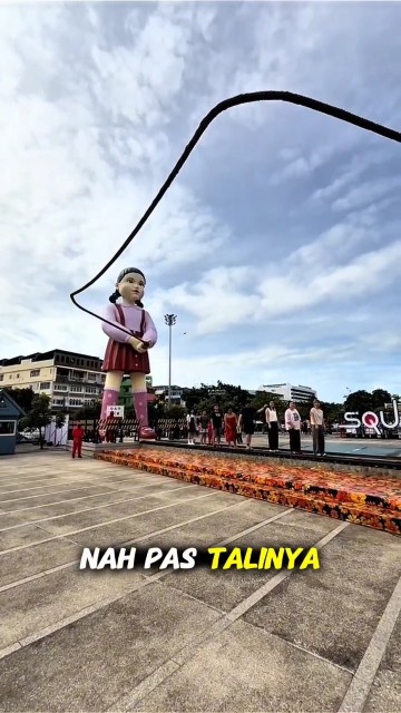 Lompat Tali Ala Squid Game🤣