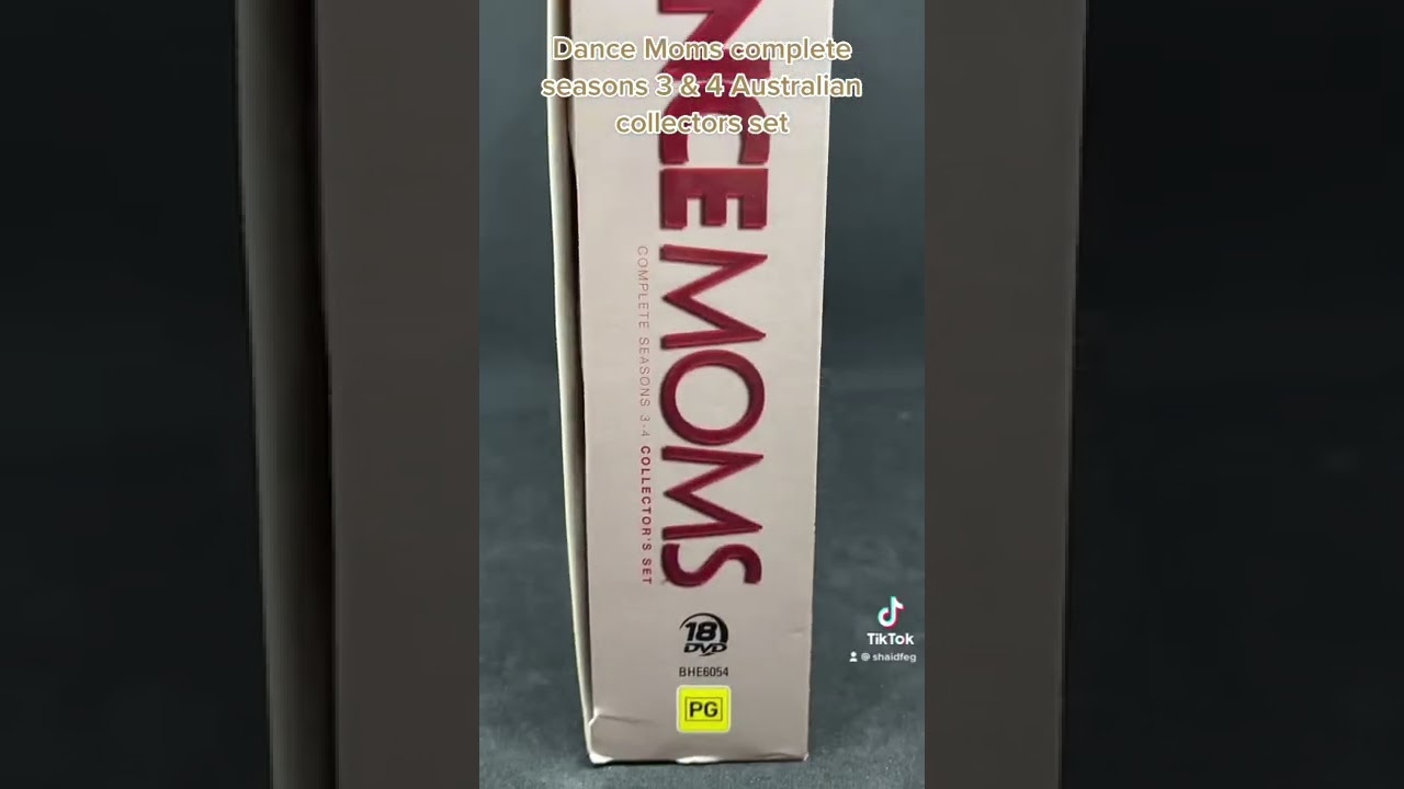 Dance moms complete seasons 3 & 4 Australian collectors set dvd 