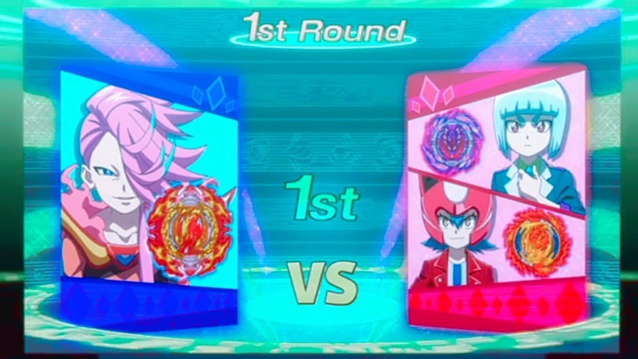 phenomeno payne vs basara e ilya (Beyblade Burst DB ep 41)