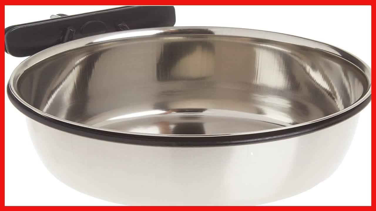 Pro Select Stainless Steel Coop Cups — Versatile Coop Cups for Pet and Animal Cages