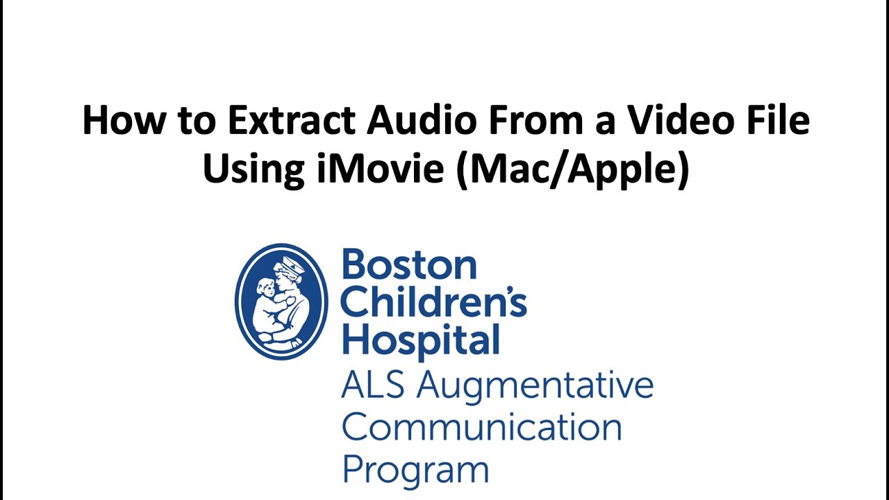 how to extract audio from video mac with imovie 2017