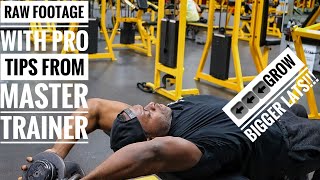 Grow Wider & Thicker Lats | Bigger Biceps | Great Trap Exercise | RAW FOOTAGE