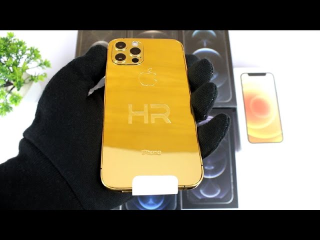 Most Expensive Gold Plated Iphone 12 Pro Youtube