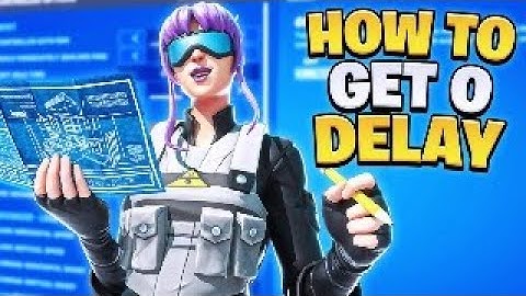 How To Get 0 Input Delay in Fortnite Chapter 4 Season 3!📶🤯