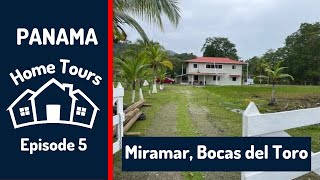 Miramar, Bocas del Toro Oceanfront Home for Sale by Owner: Home Tour!