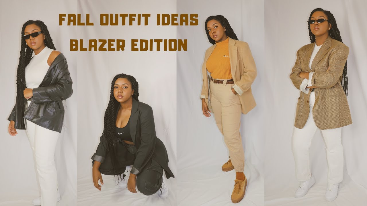 AFFORDABLE FALL OUTFIT IDEAS 2019 | HOW TO STYLE BLAZERS | STREETWEAR & STREET STYLE