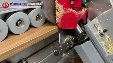 MÁY CẮT XÉN DÁN CẠNH TỰ ĐỘNG  - Máy dán nẹp ván ép - Máy dán xén cạnh công nghiệp