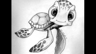 How To Draw Finding Nemo Turtle Drawing Tools