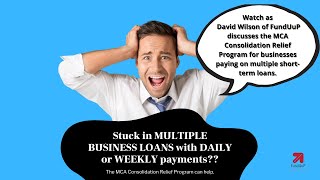 The MCA Consolidation Relief Program IS A MUST for small businesses affected by COVID!