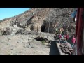 Eastbound cab ride through carrizo gorge