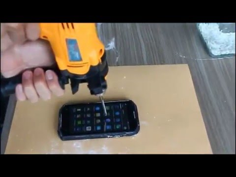 Vphone X3  Hard object Test, Dust Test, Drill test