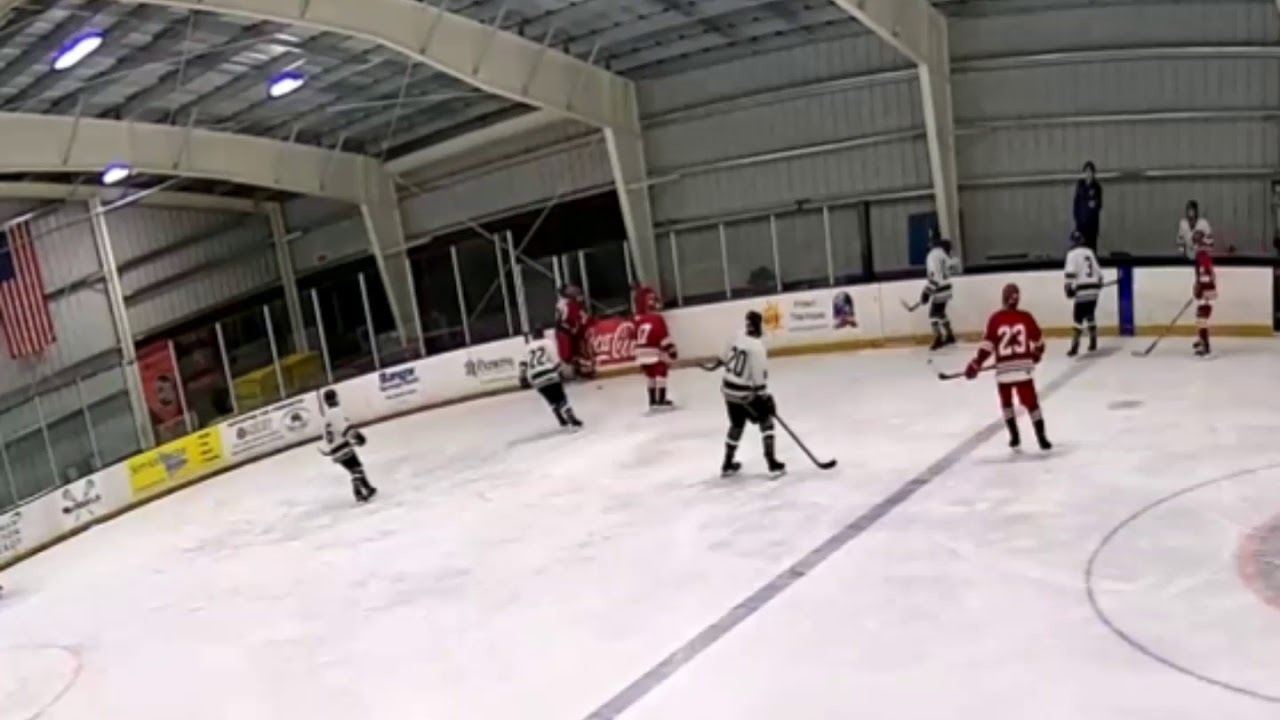Hard hockey hit YouTube